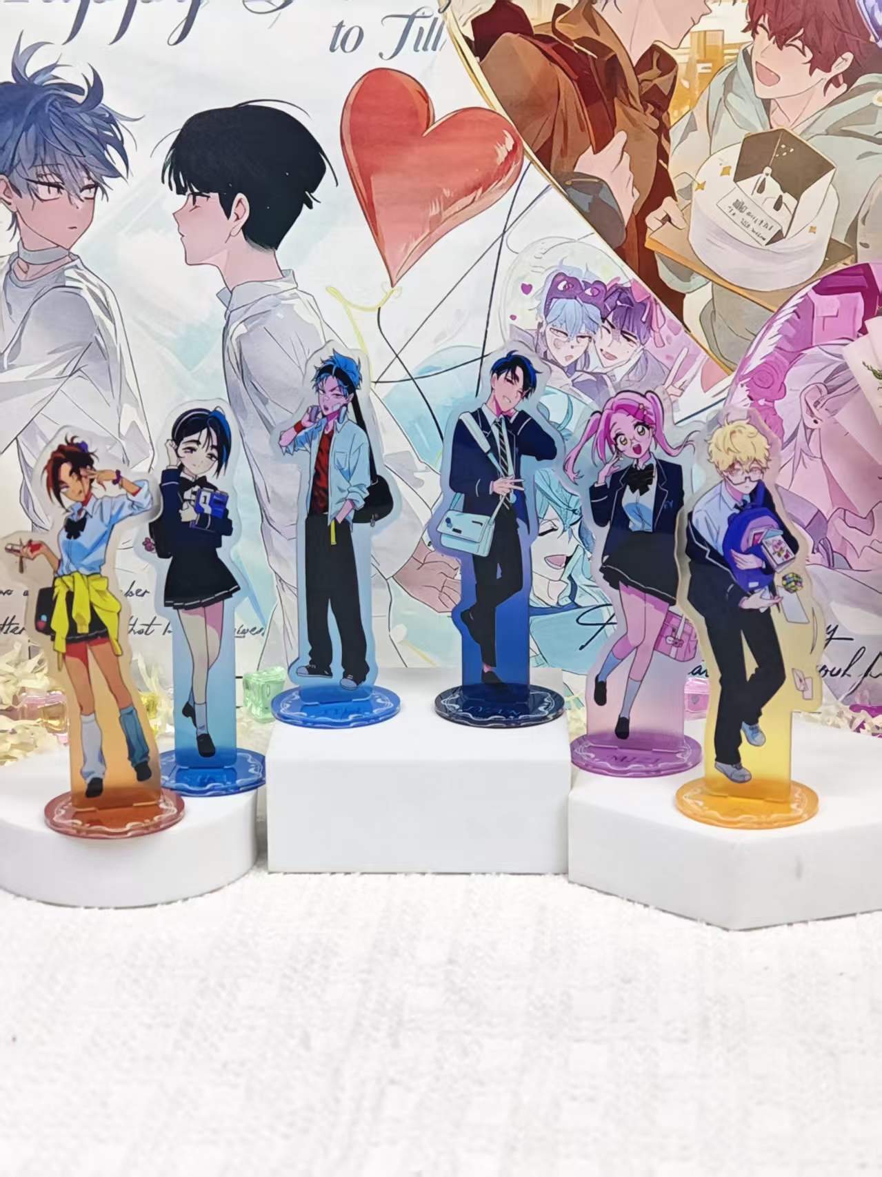 Figma Stand Set - Zestaw akrylowych podstawek Alien Stage Campus