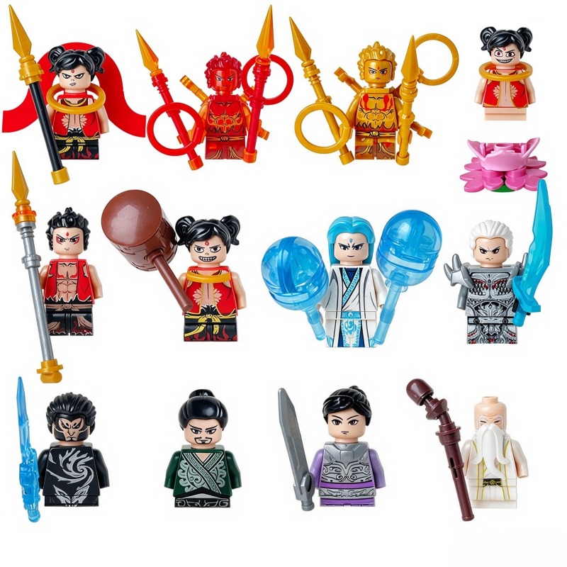 Building Block Mini - Klocki, figurki, lalki w kształcie ludzkiej