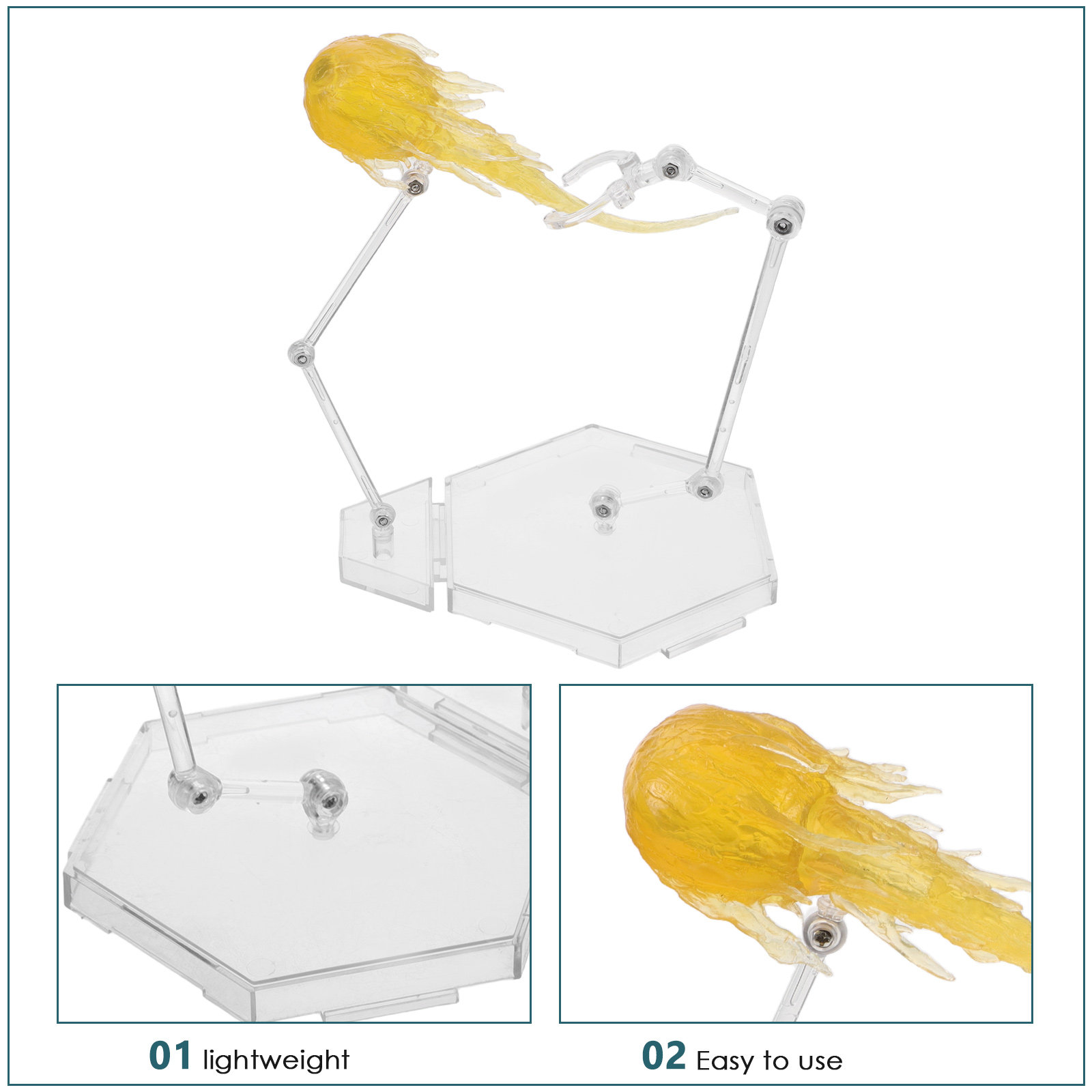 Solidna, regulowana podstawka  – Action Figure Stand recenzja i cena