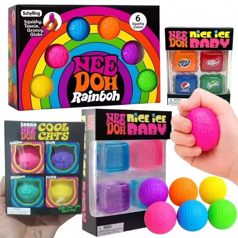 Schylling NeeDoh – przyjemna,  – Fidget Cube Original recenzja i cena