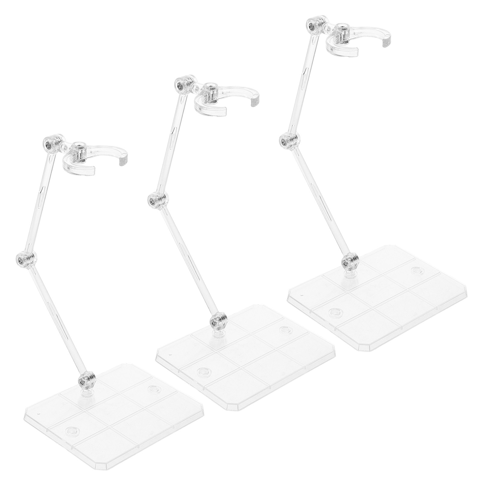 3 sztuki przezroczystych podst – Action Figure Stand recenzja i cena