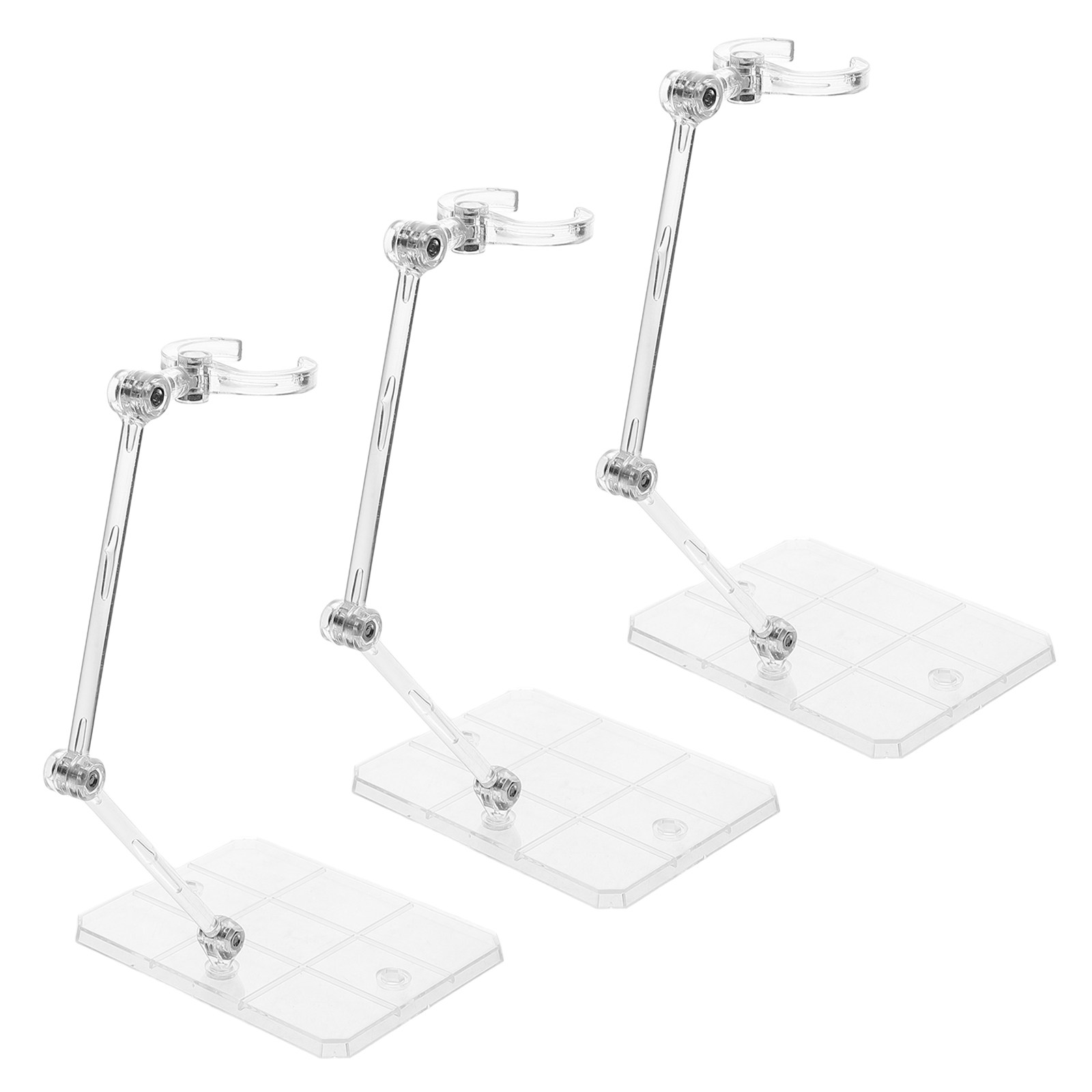 3 sztuki przezroczystych podst – Action Figure Stand recenzja i cena
